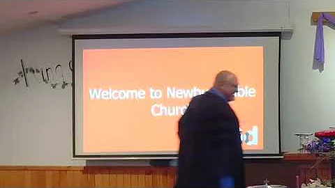 Newbury Bible Church August 7, 2022 Guest Preacher...