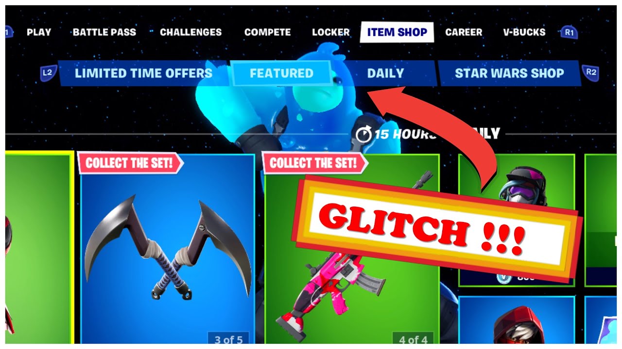 NEW!!!! ITEM SHOP GLITCH IN FORTNITE !!! YouTube