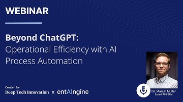 Beyond ChatGPT: Operational Efficiency with AI Process Automation