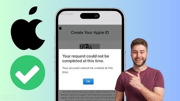 How To Fix "Your request could not be completed at this time" Apple ID Error (iPhone)