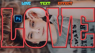 How to Make LOVE Text Effect in Photoshop cc @HD tech screenshot 4