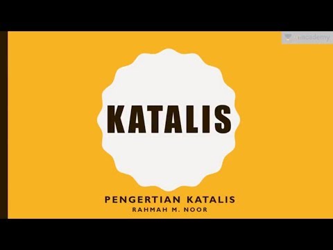 Video: Apa lawan kata dari katalis?