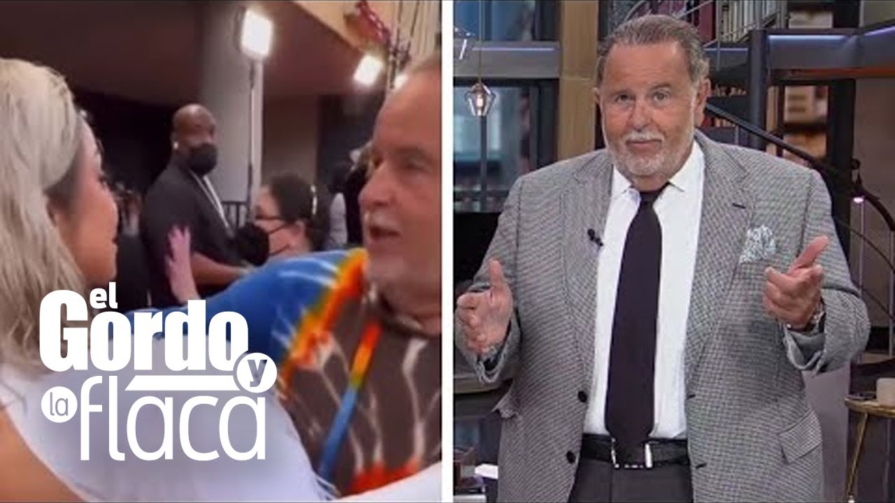 Raúl le pide disculpas a La Materialista por no saludarla de beso en Premios Juventud 2022 | GYF