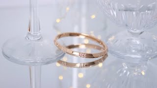 TIFFANY & Co. X クローズド ナロー ヒンジ バングル 67785886 - YouTube