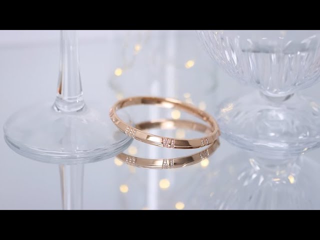 TIFFANY クロスデザイン バングル TIFFANY & Co. X クローズド ナロー ヒンジ バングル 67785886 - YouTube
