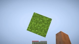 minecraft but there's only 1 block (One Block #1)