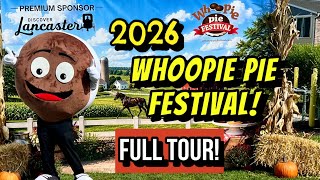 Lancaster PA Whoopie Pie Festival 2026! 400 Whoopie Pie Flavors Food Games Merch & More!