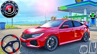 Highway Car Wash and Gas Station Service - Real Sports Car Parking Games #3 - Android GamePlay
