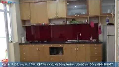 Bán căn hộ chung cư CT5A, KĐT Văn Khê, Hà Đông