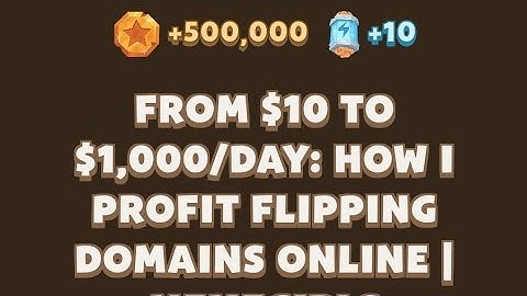 From $10 to $1,000/Day: How I Profit Flipping Domains Online | MemeGirls | Memefi  New Video Code