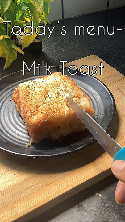 Milk Toast Recipe🤤🍞#cookingchannel#milktoast#toast#breadrecipe#easyrecipe#cookingvideo#foodie#shorts