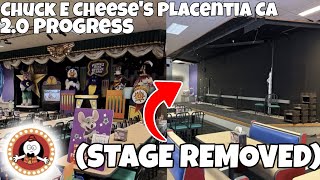 Chuck E Cheese's Placentia, CA 2.0 Progress (Stage Removed)