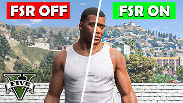 How to Increase GTA 5 FPS Using FSR? | How to Install FSR in GTA 5 | 2025