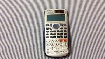 COMMENT RÉINITIALISER VOTRE CALCULATEUR CASIO ¡TRÈS FACILE! / fx-991ES PLUS