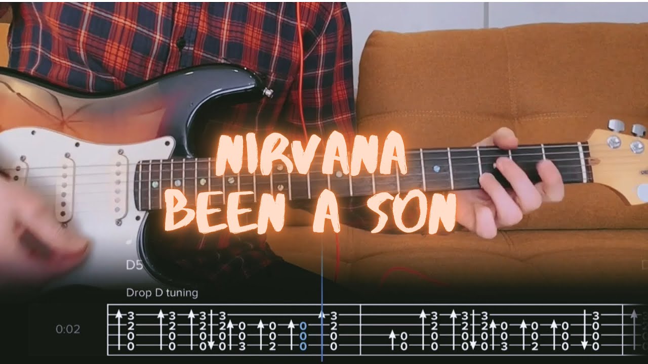 Nirvana - Been A Son / Guitar Tutorial / Tabs + Chords