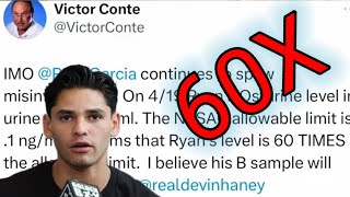 BREAKING NEWS ❗RYAN GARCIA'S A SAMPLE TEST IS 60 TIMES THE LEGAL AMOUNT OF OSTERINE ❗🚨😱