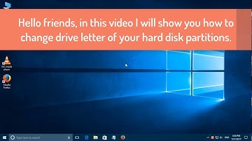 How to Change Drive letter of Hard disk partitions