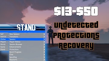 Stand Ultimate | GTA V Mod Menu Showcase! | Amazing lua, Great trolling, Customizable!