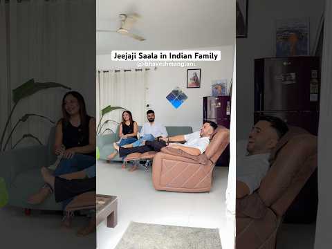 Jeejaji Saala In Indian Family Trending Comedy Jeeja Saala Indianfamily Familycomedy Ytshort