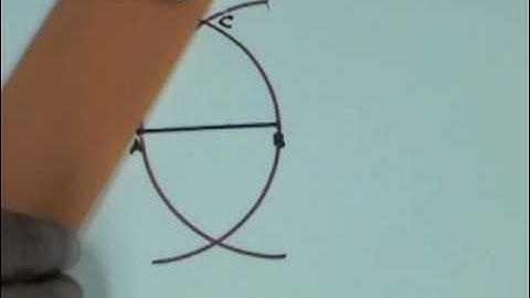 Straightedge and Compass - 8 - Equilateral Triangle