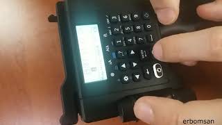 Co.Olympic El Tipi inkjet Kodlama Cihazı Bluetooth ile çalışan model panel kullanım notları