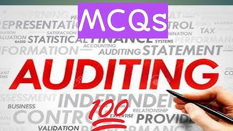 Auditing and Taxation# TYBCOM# MCQs #IMP for SPPU EXAMS#