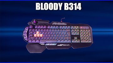 Игровая клавиатура Bloody B314