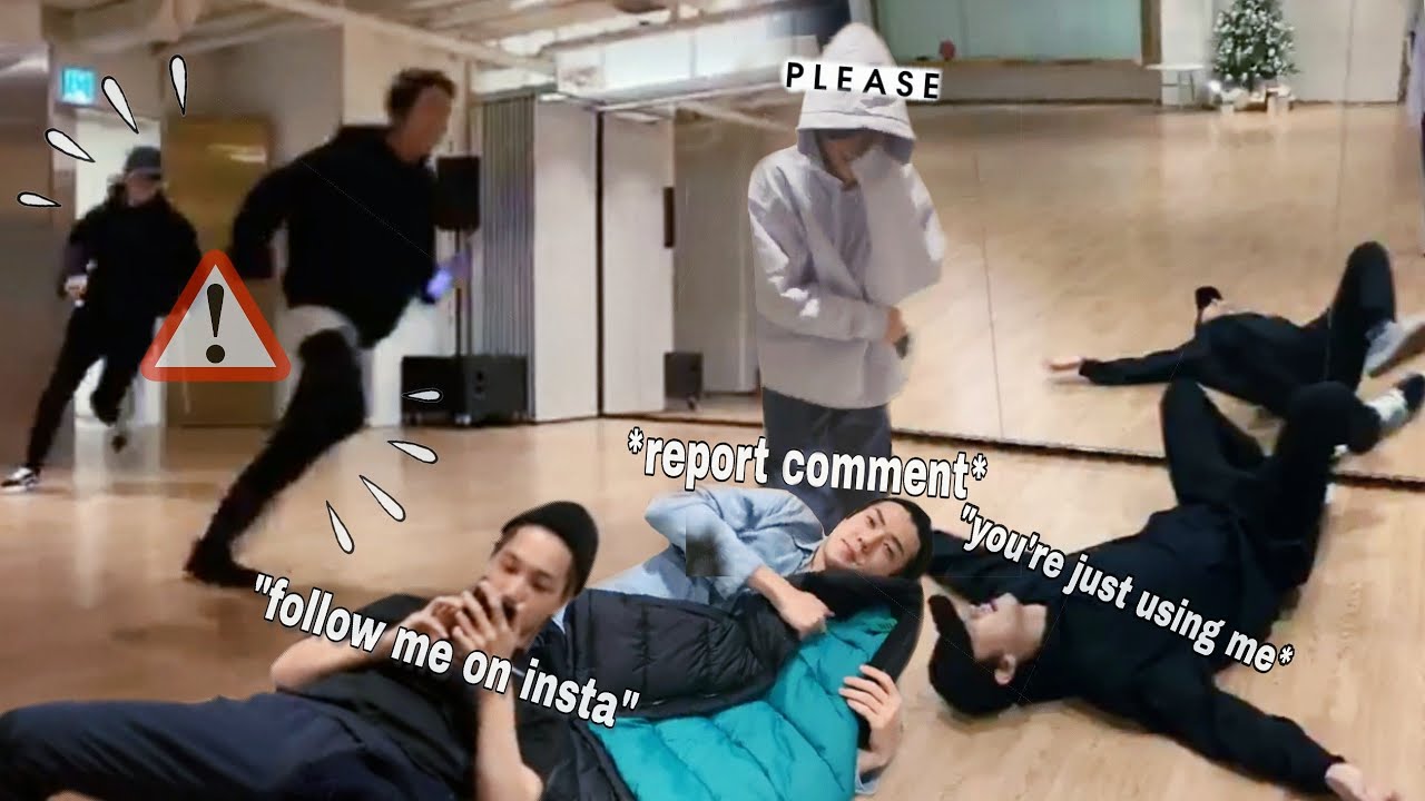 Just another day in EXOs practice room