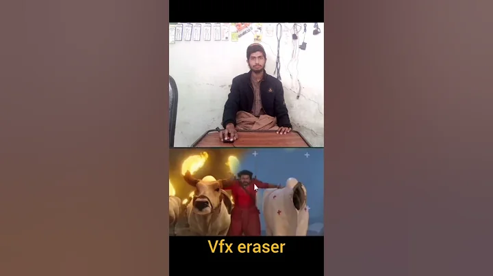 Bahubali 2 prahas real bull fight scenes / Vfx layer  Mr Husnain Ali 💯