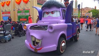 [4K] Cars Land Halloween Celebration Tour at Disneyland Resort