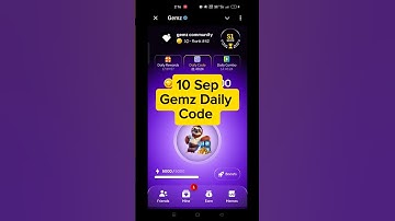 Gemz Daily Code 10 Sep | Gemz Daily Code Today| Gemz Daily Cipher word MARGIN September 10, 2024