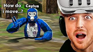 Caylus! Caylus Plays GORILLA TAG For The First Time