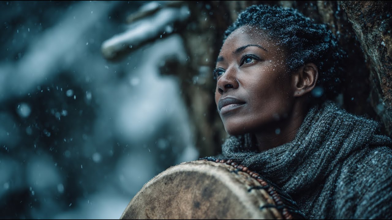 🌑Зимний пульс тела | Глубокие африканские барабаны для сосредоточенности и уравновешенности