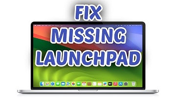 How to FIX Missing Launchpad in Mac Dock - Full Guide