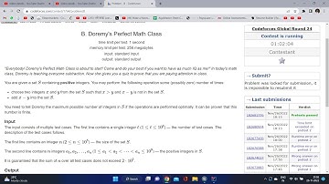 Codeforces Global round 24 | | Doremy