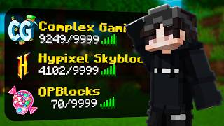 Top 3 *BEST* Minecraft Skyblock Servers to Play in 2026!