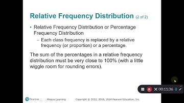 2-1 Frequency Distributions STA2023 Online