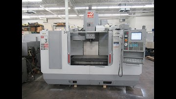 Haas VF-3 Vertical Machining Center, 7500 RPM CAT-40 Taper Spindle, 4th-Axis, Coolant System & More!