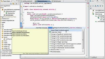 ANDROID - Servis Kullanımı - 1
