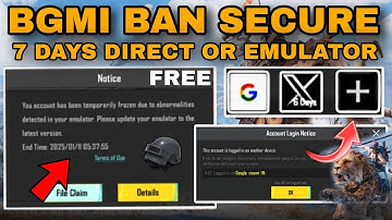 how to ban bgmi id for 7 days | bgmi 7 days ban trick | free method full process 3.5
