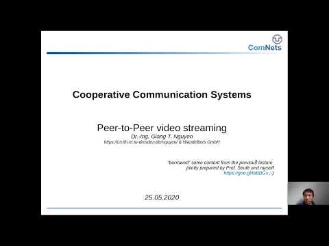 L9 - 01 - CoCoSys - P2P Video Streaming Part 1