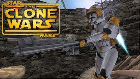 Star Wars Battlefront II Mod - Clone Wars Revised - BETA - Commander Cody Gameplay