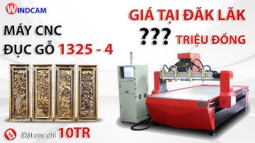 0865.588.588 Giá máy đục gỗ CNC 4 đầu giá rẻ về Đăk Lăk