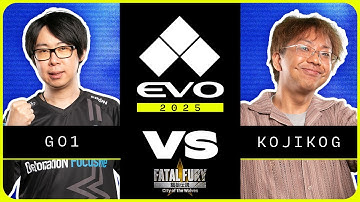 Evo 2025: GO1 vs KojiKOG | FATAL FURY: City of the Wolves