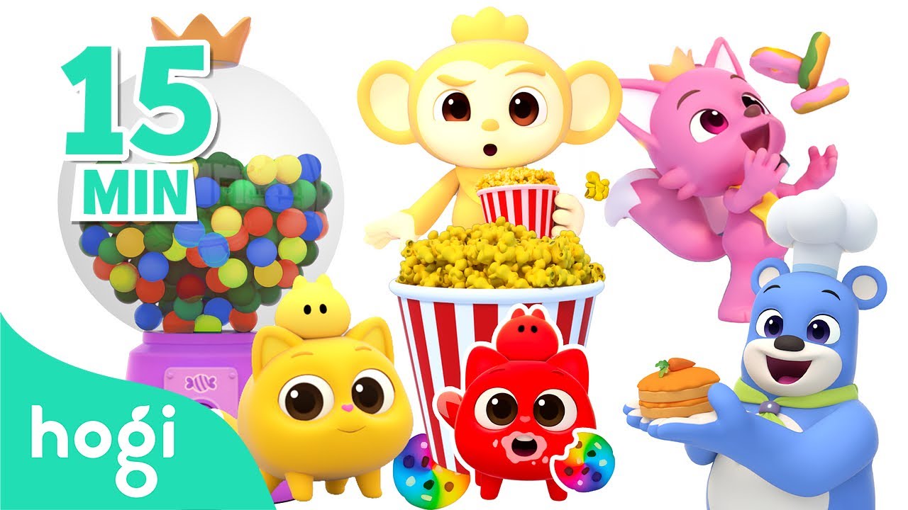 👍🏻BEST5] Learn Colors with Desserts 🍿 🍬｜Popcorn, Donuts