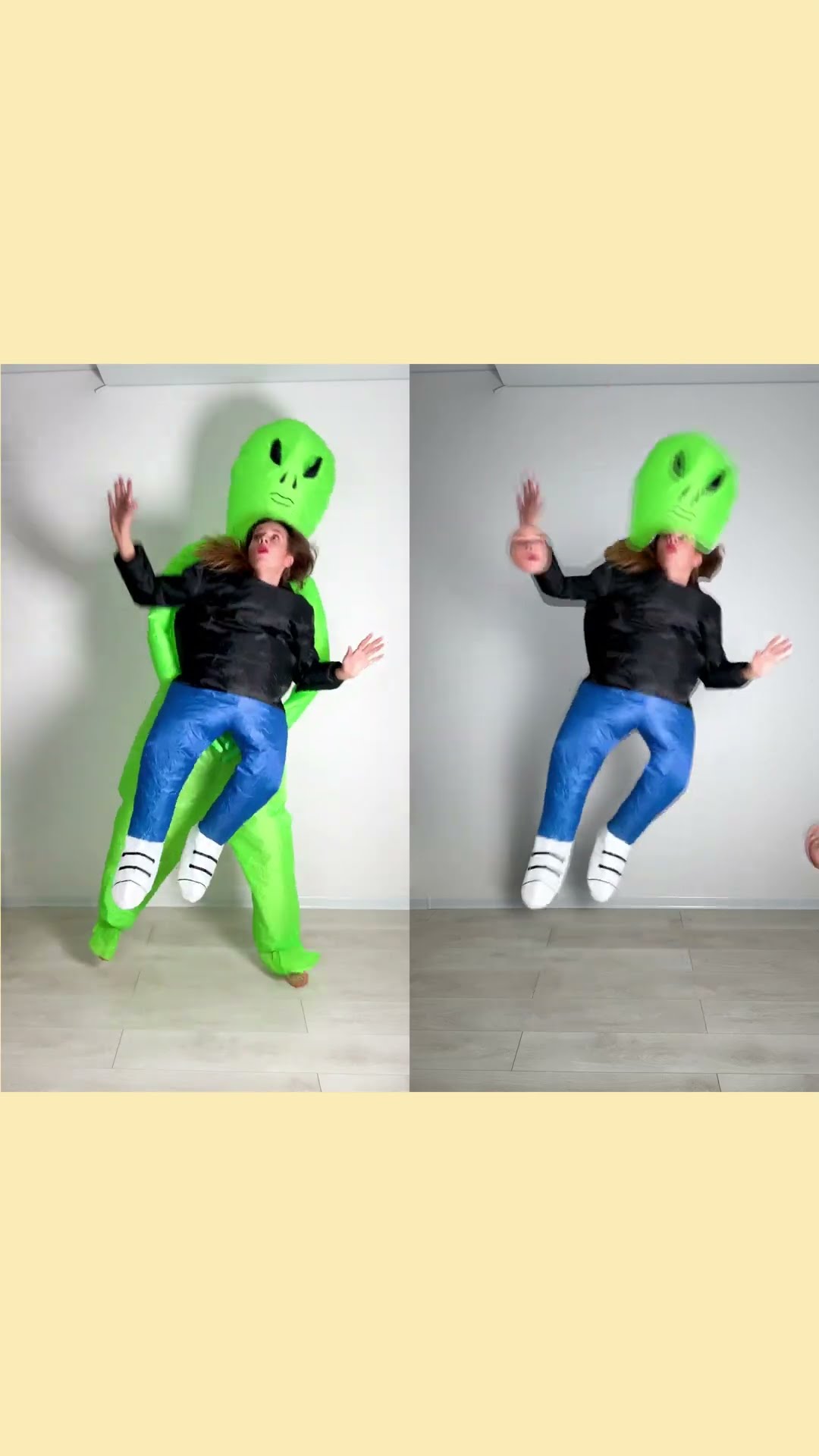 Where did the green alien go? #shorts by Anya Kova
