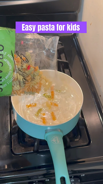 Easy pasta recipes for kids/Easy-to-make pasta 🍝 #pasta #kidsrecipe #pastalover