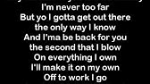 Eminem Underground Lyrics Hd Youtube