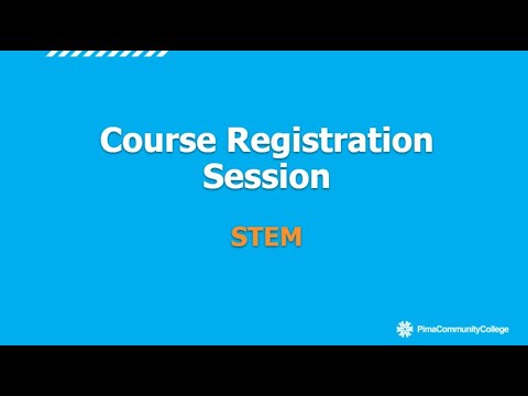 Course Registration: STEM