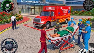 Emergency 911 Ambulance Simulator Gameplay | High Traffic Rescue Missions screenshot 5